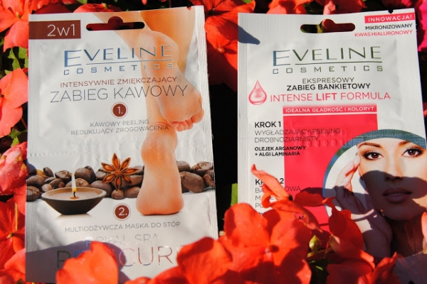 Intensywnie zmiękczający zabieg kawowy i ekspresowy zabieg bankietowy - maseczki Eveline Cosmetics