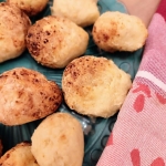 Małe pączki twarogowe...