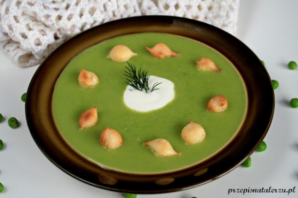 Zupa Krem z zielonego groszku