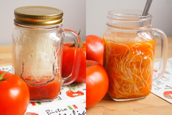 Domowa zupka chińska - toskańska pomidorowa (6 składników)