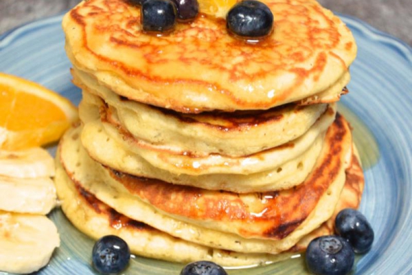 Puszyste i proste pancakes, pankejki