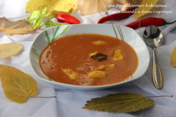 Zupa pomidorowo-kokosowa