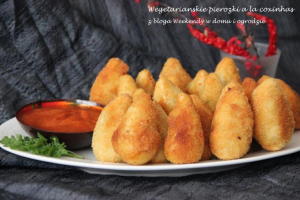 Wegetariańskie pierożki à la coxinhas