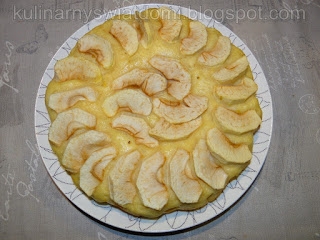 Ciasto z jabłkami i serkiem ricotta