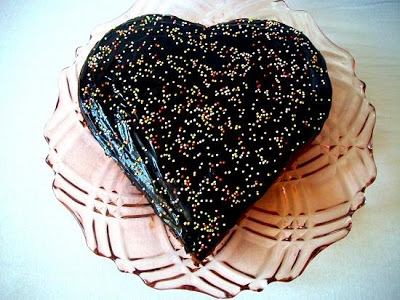 Piernikowe serce (piernik czekoladowy)