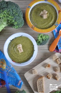 Zupa krem z brokułami dla dzieci