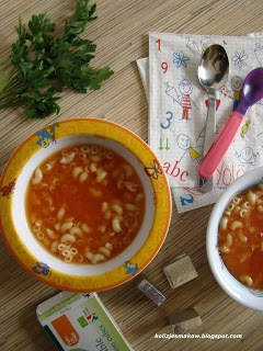 Ekspresowa zupa pomidorowa dla dzieci