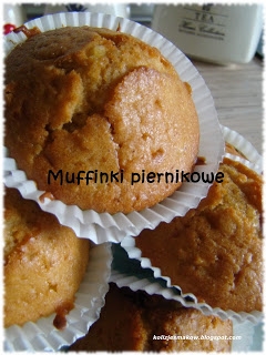Muffinki pierniczkowe