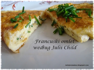 Francuski omlet według Julii Child