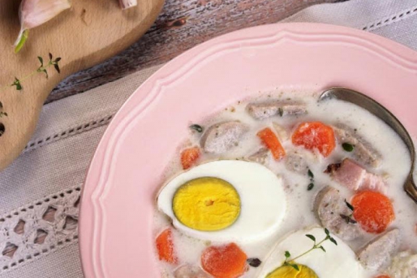 Zupa chrzanowa – kuchnia podkarpacka