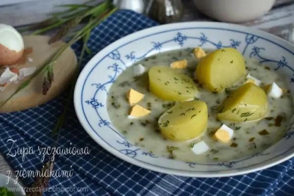 Zupa szczawiowa z ziemniakami – kuchnia podkarpacka
