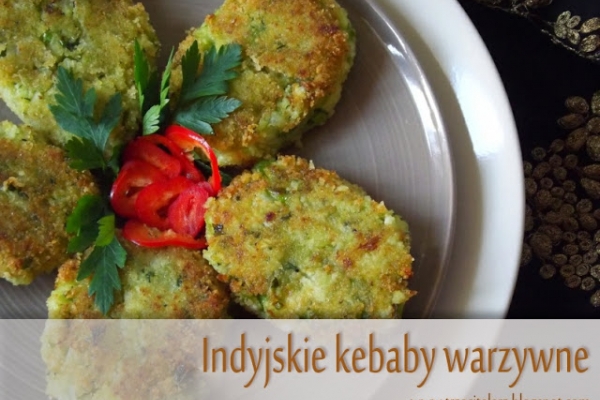 Indyjskie kebaby warzywne