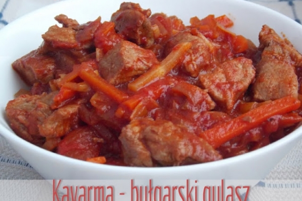 Kavarma – bułgarski gulasz wieprzowy