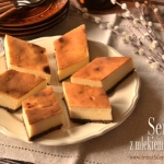 Sernik z mlekiem w...