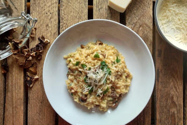 Risotto z grzybami