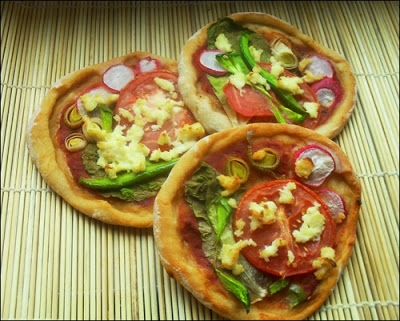 Mini Pizze wegetariańskie