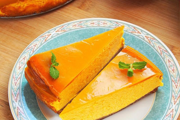 Sernik dyniowy z mango