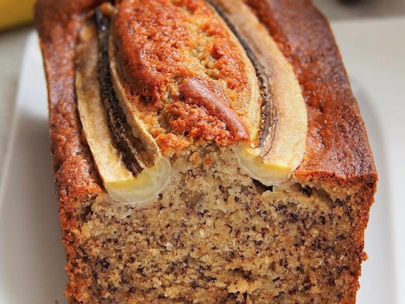 Chlebek bananowo - kokosowy