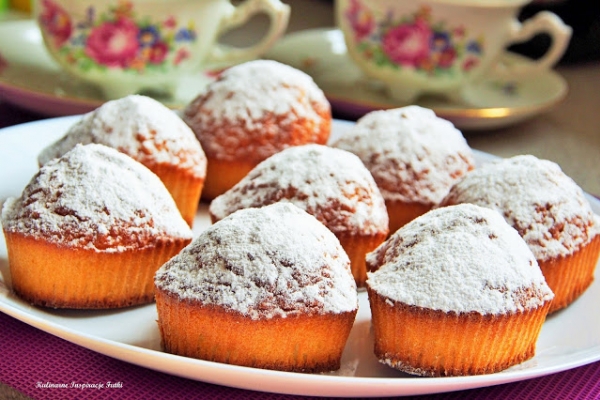 Muffinki budyniowo - kokosowe