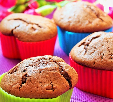 Kakaowe muffinki na maślance
