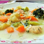Zupa warzywna z batatami...