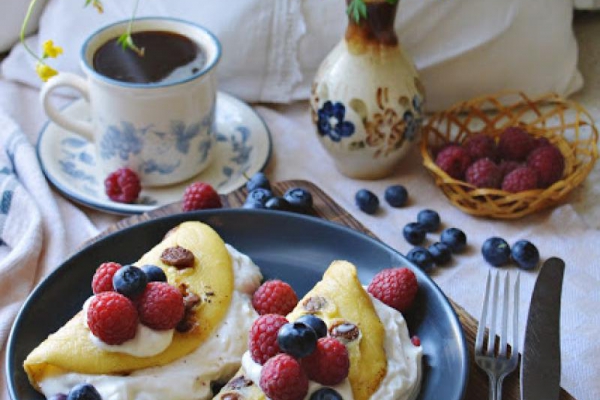 PROJEKT ŚNIADANIE: Rozpustne naleśniki Cannoli