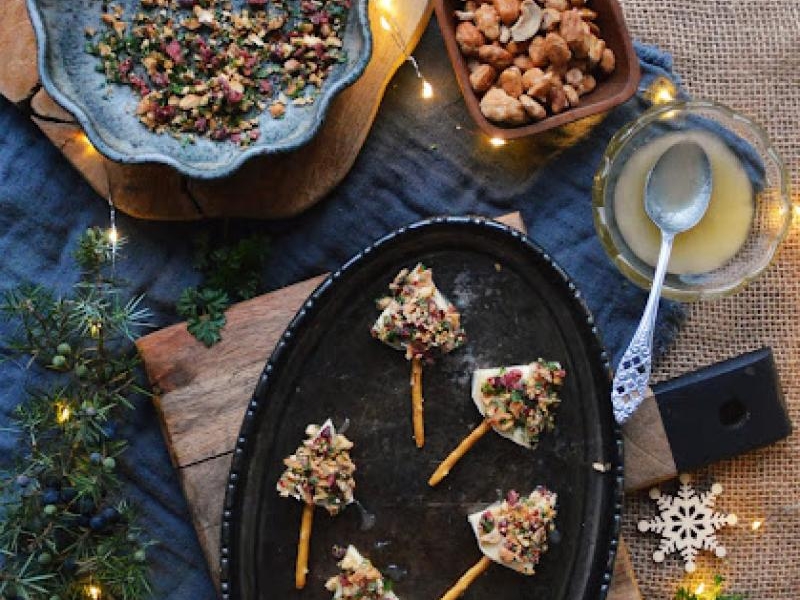 Chrupiące choineczki Camembert