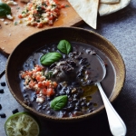 Czarna zupa z Kostaryki