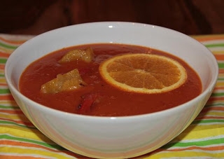 Zupa pomidorowa z pomarańczą