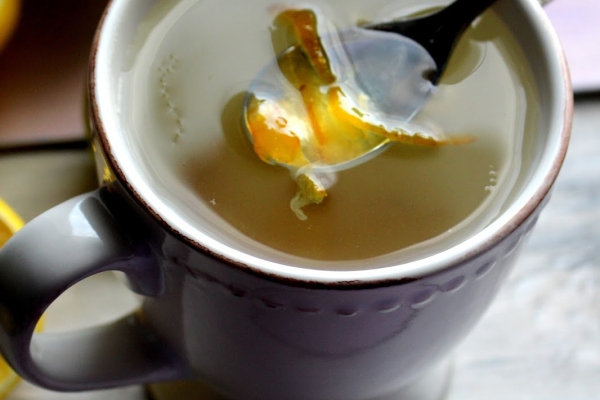 Herbata miodowo-cytrynowa z koreańskiej konfitury