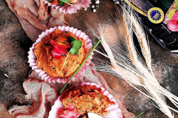 Wytrawne muffinki z szynką szwarcwaldzką