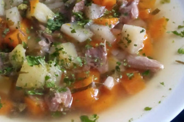 Lekka zupa z kalarepy