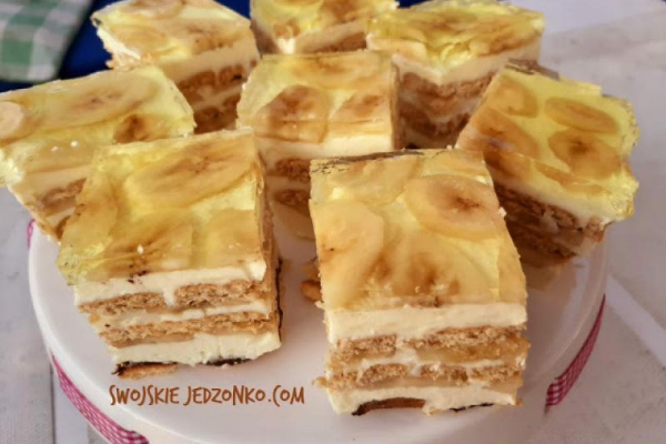 Delicja bananowa- Pyszna ciacho na każdą okazję
