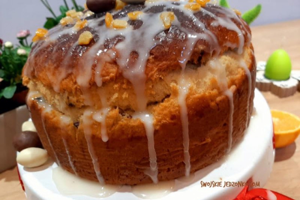 Babka drożdżowa a la panettone