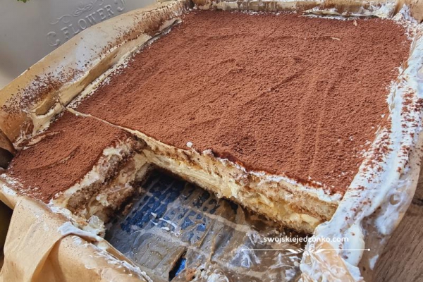 Tiramisu z gruszkami - prosty przepis