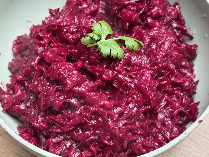 Buraczki zasmażane do obiadu