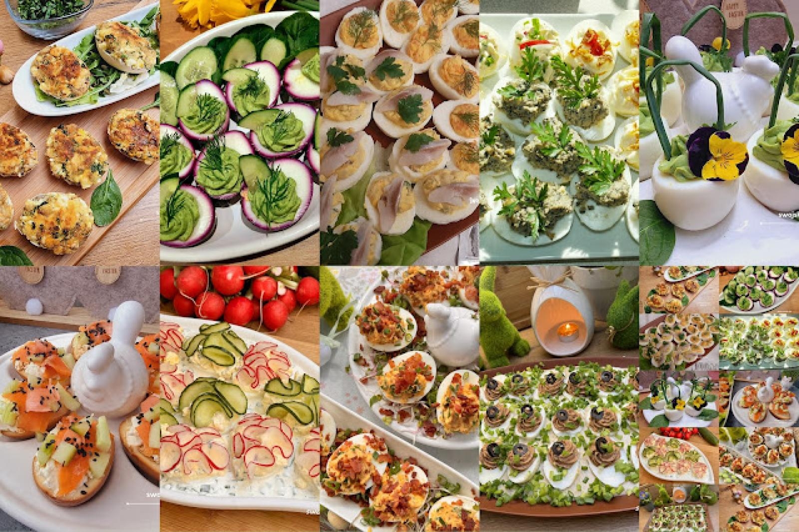 Jajka faszerowane na wiele sposobów