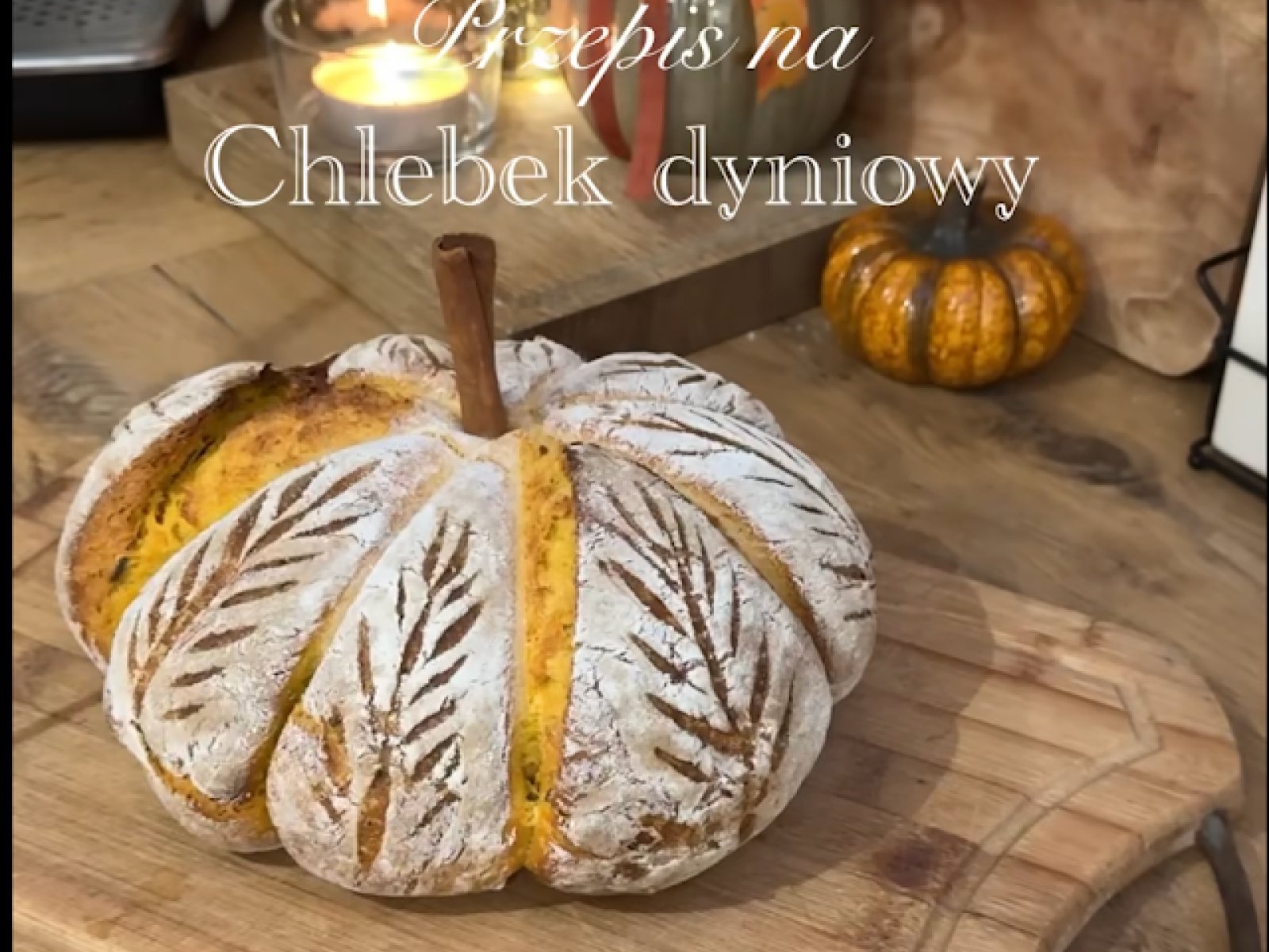 Chlebek dyniowy - prosty i pyszny