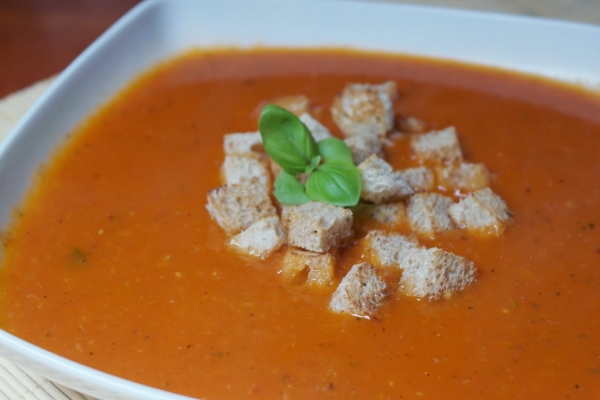 Włoska zupa pomidorowa-w pół godziny