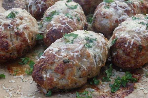 Pieczone roladki z fasolką szparagową
