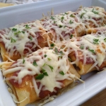 Naleśniki z pieczarkami...