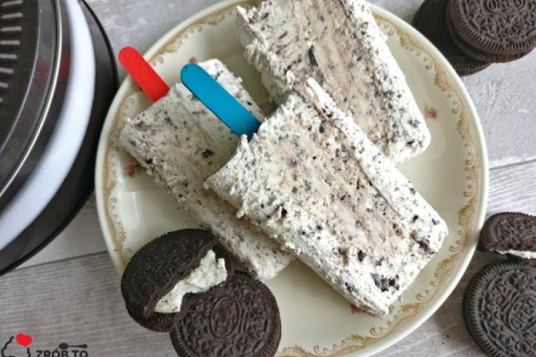 3- SKŁADNIKOWE DOMOWE LODY OREO (BEZ MASZYNKI)