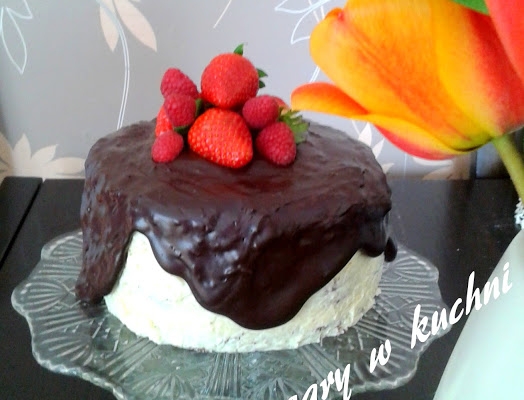 Tort czekoladowo - kokosowy