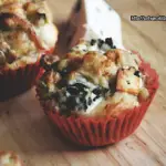 Serowe muffiny na słono