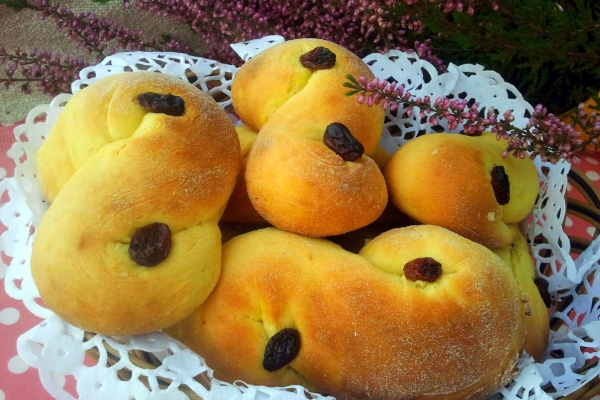 oczy św. Łucji- Lussekatter