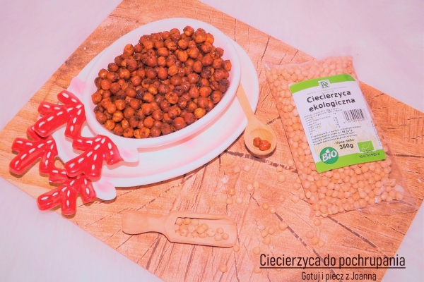Ciecierzyca w przyprawach do pochrupania zamiast chipsów