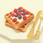 Gofry low carb bez mąki...