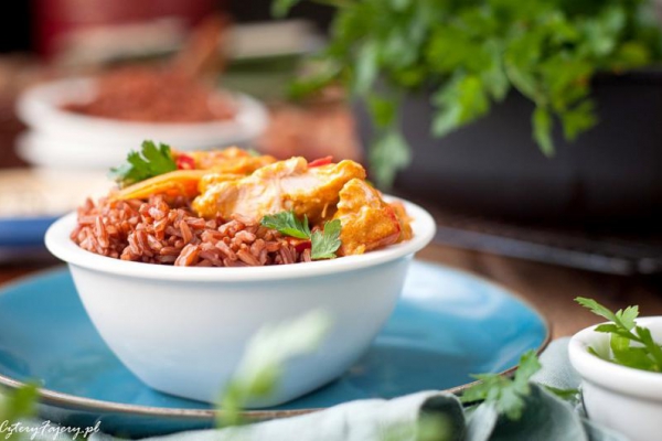 Curry jalfrezi z kurczaka