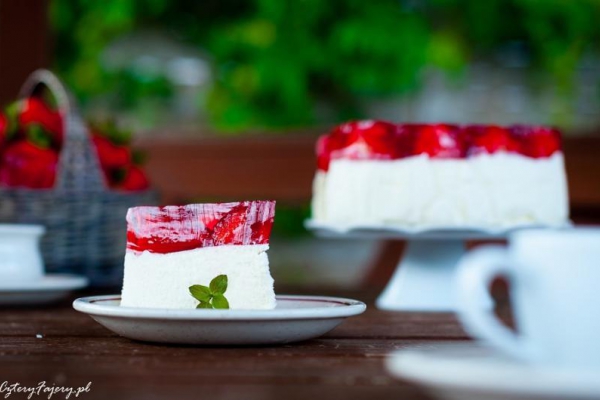 Sernik na zimno z mascarpone