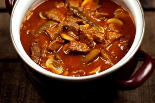 Boeuf Strogonow